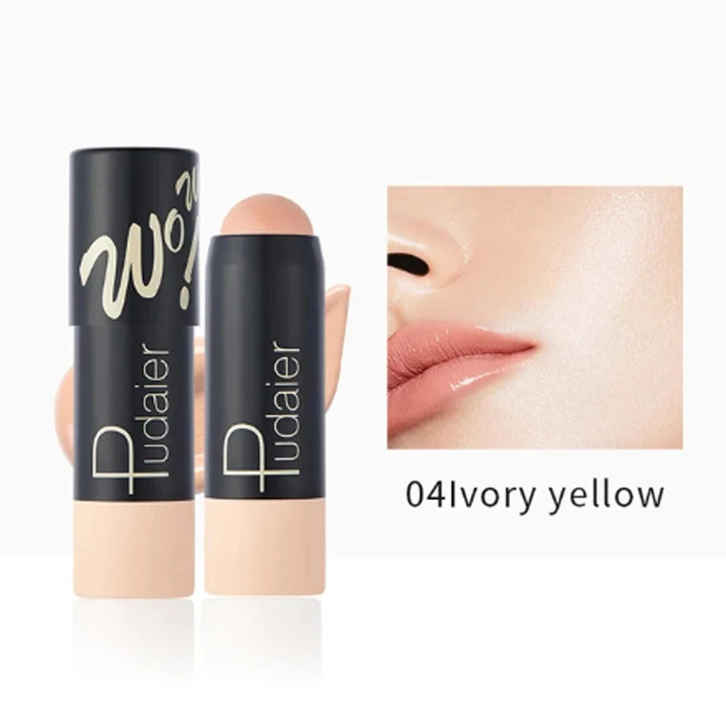 Full Coverage Lightweight Foundation Stick Contour Face Makeup Lasting Nude Foundation Base Hide Blemish Bronzer - AliExpress 66