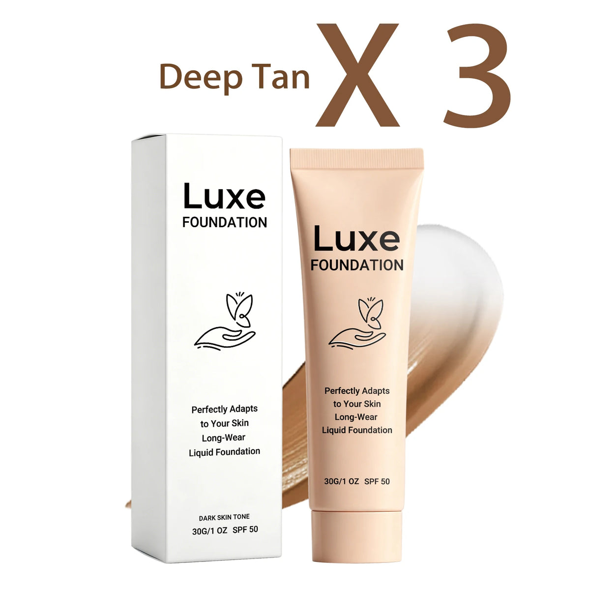 Color Changing Liquid Foundation Self Adjusting Coverage Concealer Waterproof Long Lasting Skin ToneHideBlemishes InvisiblePores