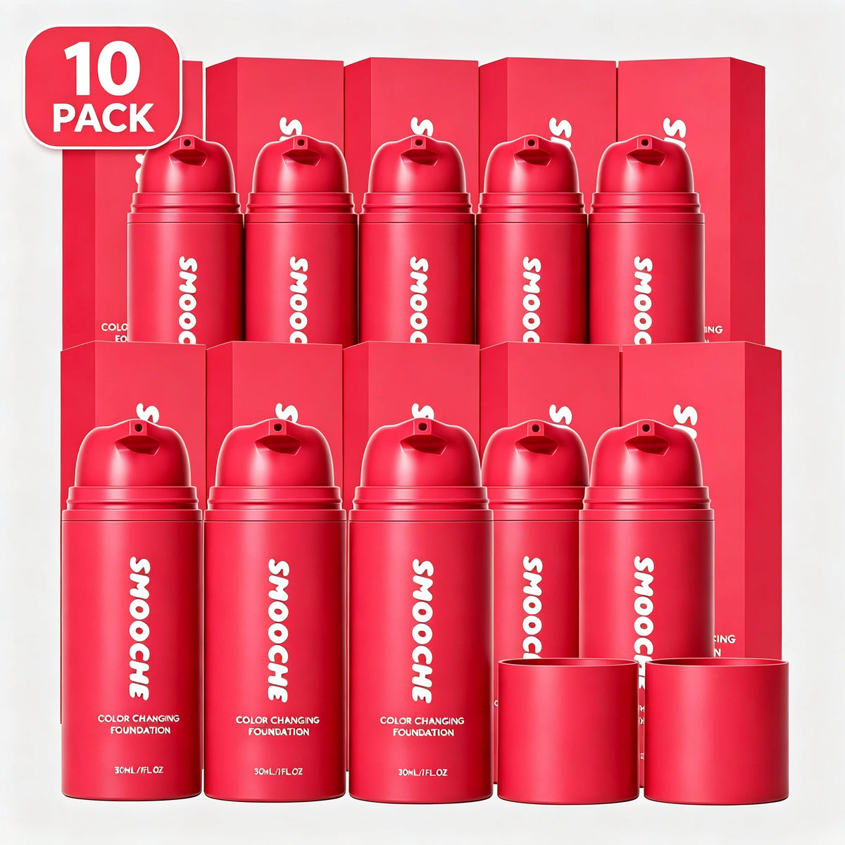 2026 Hot New Product 30ml Natural Warm Tone Foundation, Facial Evening Tone, Soft Makeup Finish, Long-Lasting Radiance, Delicate