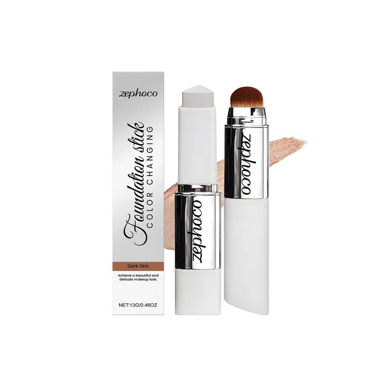 Color Changing Concealer Foundation Stick Lightweight Hydrating Brightening Matte Clear Creamy Smooth Pore Filler Fine Line 13g - AliExpress 66