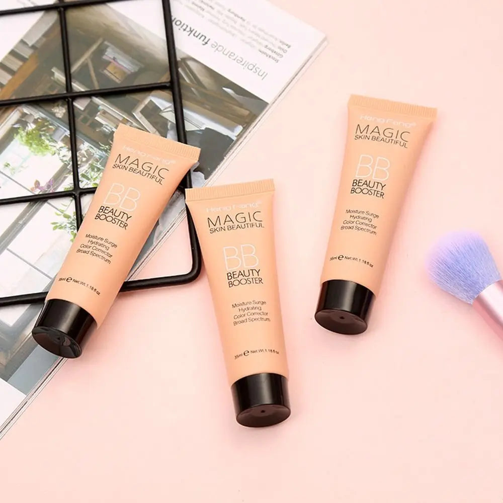 New 3 Colors BB Cream Liquid Long Lasting Face Base Foundation Korean Makeup Waterproof Concealer Cosmetic
