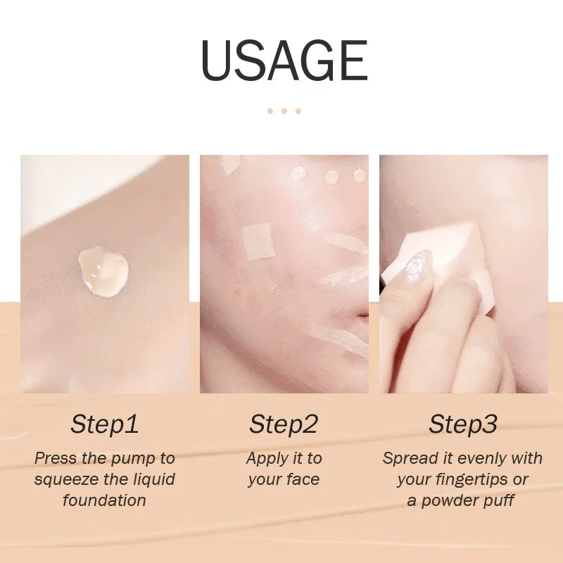LAIKOU BB Cream 18 Hour Longlasting Liquid Foundation Waterproof Anti-acne Marks Flawless Natural Face Base Makeup Moisturize - AliExpress 66