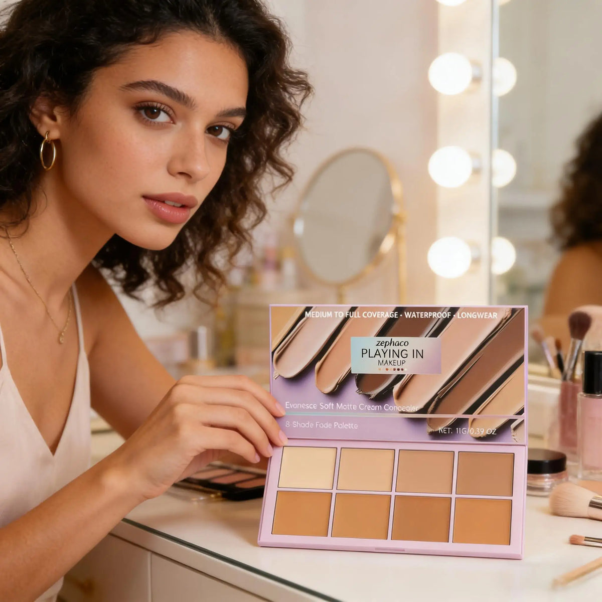 8-Color Concealer Palette Professional Coverage for Dark Circles Blemishes Acne Matte Brightening Long-Lasting Foundation Makeup - AliExpress 66