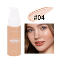 Professional Oil-Control Liquid Face Foundation Waterproof Full Coverage Matte Base Long Lasting Makeup Base