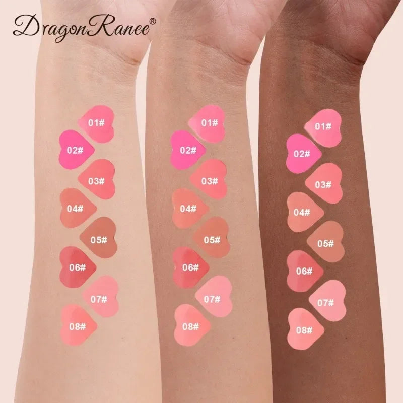 8 Colors Liquid Blush Waterproof Sweatproof Brighten Cheeks Rouge Nude Color Matte Contouring Powder Blusher Liquid Face Makeup - AliExpress 66
